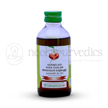 Vaidyaratnam Asaneladi Kera Thailam - 200 ML
