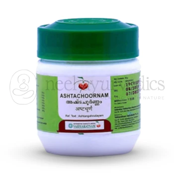 Vaidyaratnam Ashtachoornam - 50 Gm