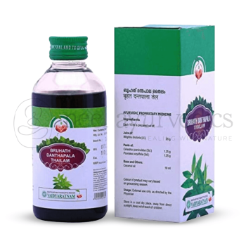 Vaidyaratnam Bruhath Dhanthapala Thailam - 100ML