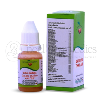 Vaidyaratnam Gandha Thailam - 10 ml