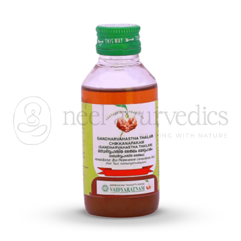 Vaidyaratnam Gandharvahastha Thailam Chikkanapakam - 100 ML