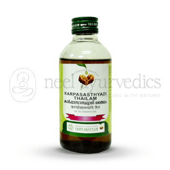 Vaidyaratnam Karpasasthyadi Thailam - 200ml