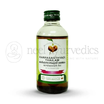 Vaidyaratnam Karpasasthyadi Thailam - 200ml