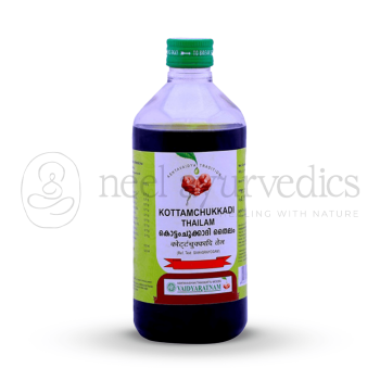 Vaidyaratnam Kottamchukkadi Thailam - 450ml