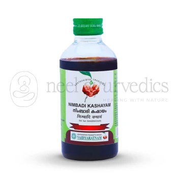 Vaidyaratnam Nimbadi Kashayam - 200ml