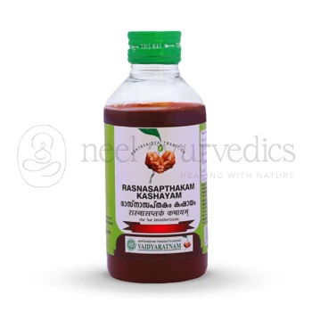 Vaidyaratnam Rasnasapthakam Kashayam - 200 ml