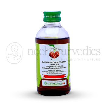 Vaidyaratnam Sathahwadi Anuvasana Thailam - 200ml