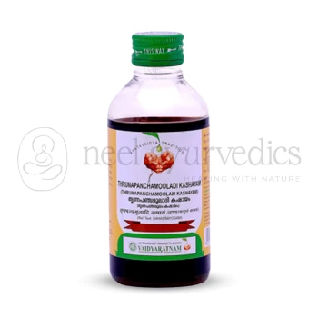 Vaidyaratnam Thrunapanchamooladi Kashayam - 200ml