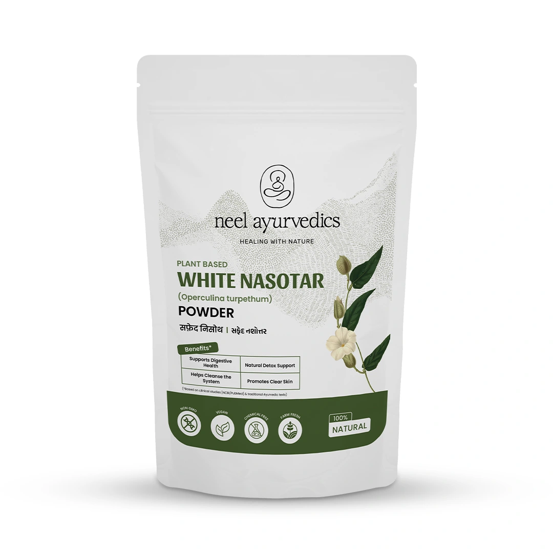 1 White Nasotar Powder Mockup Neel Ayurvedics White Nasotar Churna