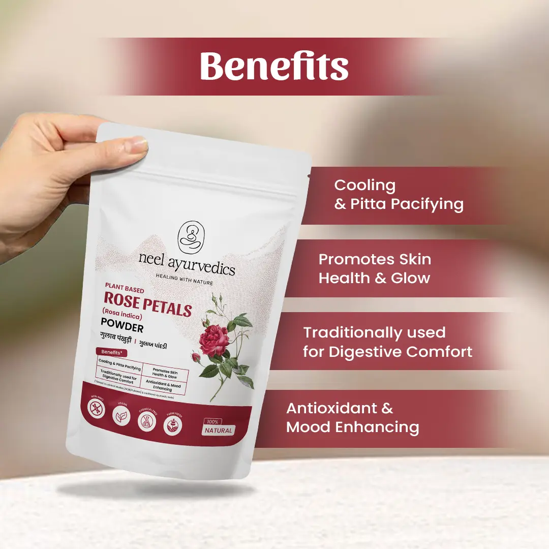 3 Rose Petals Powder Benefits
