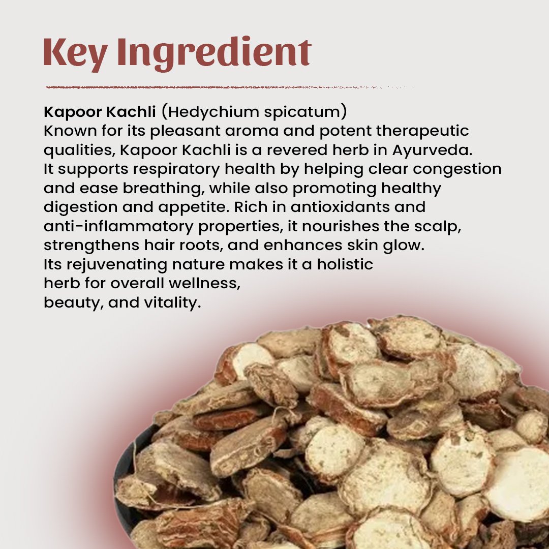 4 Kapoor Kachli Powder ingredient