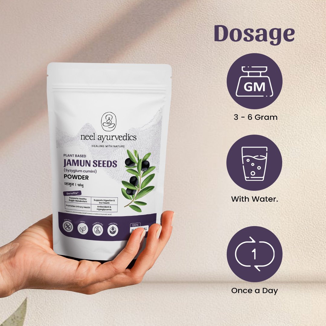 5 Jamun Seeds powder use