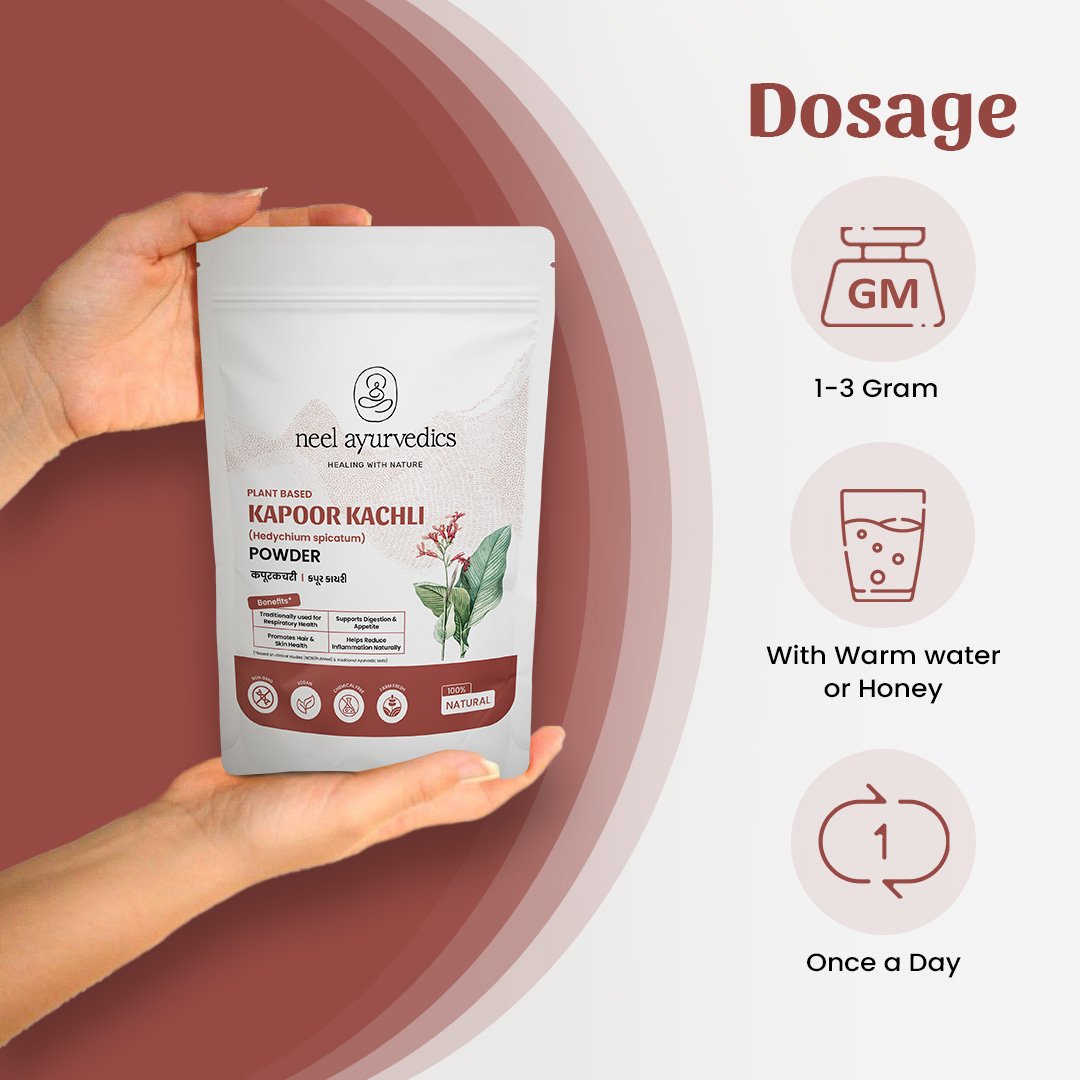 5 Kapoor Kachli Powder Dosage