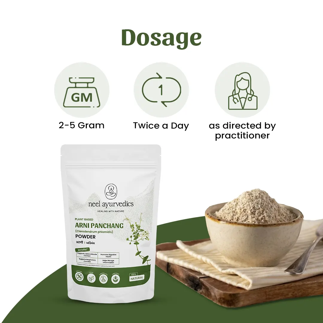 5 arni powder dosage