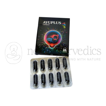 Ayulabs Ayuplus Capsule - 10 Cap | Boosts vitality & vigour