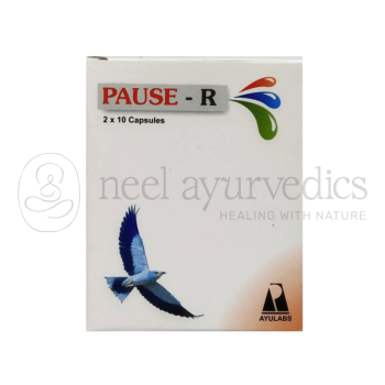Ayulabs Pause-R Capsule - 20 Cap | For Harmonize & regulate menstrual cycles