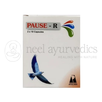 Ayulabs Pause-R Capsule - 20 Cap | For Harmonize & regulate menstrual cycles