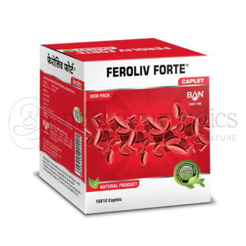 Ban Labs Feroliv Forte Caplet - 100 Cap