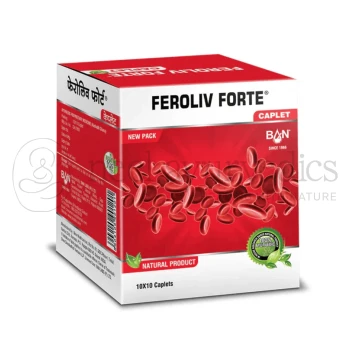 Ban Labs Feroliv Forte Caplet - 100 Cap