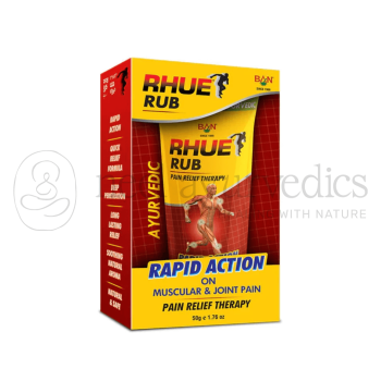 Ban Labs Rhue Rub - 50 Gm (Pack of 2) | Effective Pain Reliever