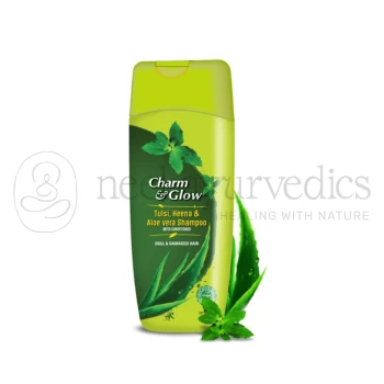 Ban Labs Tulsi, Heena & Aloevera Herbal Shampoo - 350 Ml (Pack of 2)