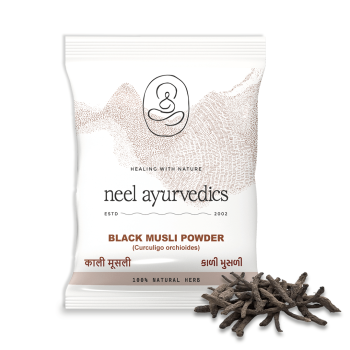 Neel Ayurvedics Black Musli Powder | Kali Musli Churna