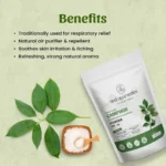 camphor powder mockup