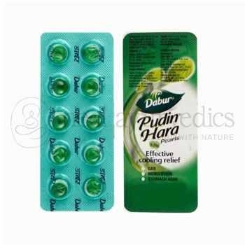Dabur Pudin Hara Capsule - 10 Cap (Pack of 10)
