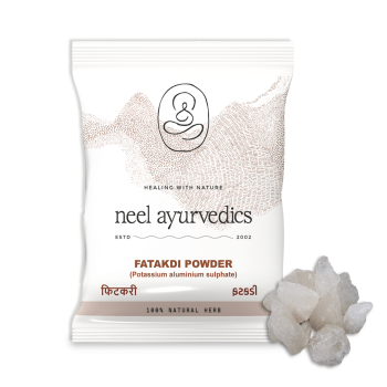 Neel Ayurvedics Shuddha Fatakdi Powder / Phitakari Powder / Fitkari Powder