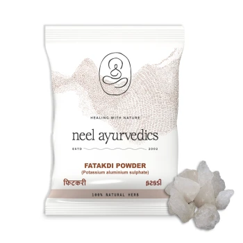 Neel Ayurvedics Shuddha Fatakdi Powder / Phitakari Powder / Fitkari Powder