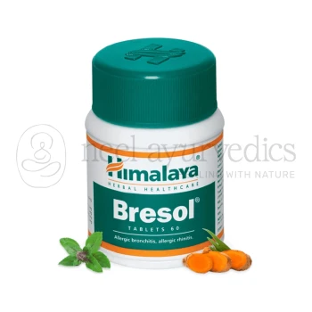 Himalaya Bresol Tablet - 60 Tab (Pack of 2) | Best For Respiration System
