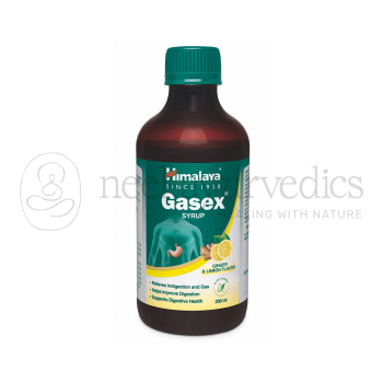 Himalaya Gasex Ginger & Lemon Syrup - 200 Ml | For Indigestion