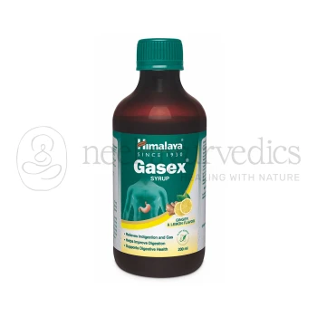 Himalaya Gasex Ginger & Lemon Syrup - 200 Ml | For Indigestion