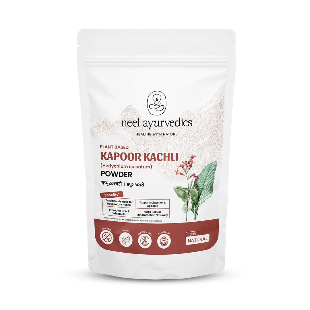 Kapoor Kachli Powder Neel Ayurvedics Kapoor Kachli Powder