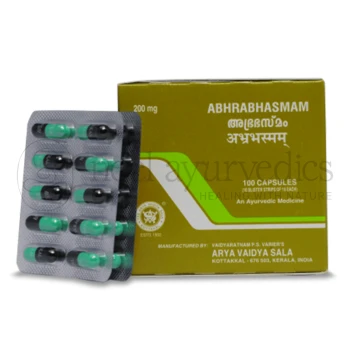 Kottakkal Arya Vaidya Sala Abhrabhasmam 200 mg - 100 Cap