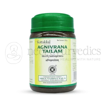 Kottakkal Arya Vaidya Sala Agnivrana Tailam - 200 Gm (Pack Of 5)