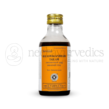 Kottakkal Arya Vaidya Sala Balaswagandhadi Tailam - 200 ML (Pack Of 5)