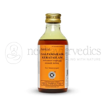 Kottakkal Arya Vaidya Sala Nalpamaradi Kera Tailam - 200 ML (Pack Of 5)