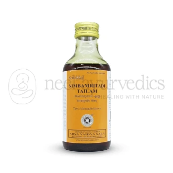 Kottakkal Arya Vaidya Sala Nimbamritadi Tailam - 200 ML (Pack Of 5)