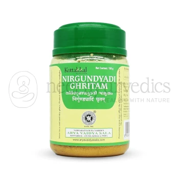 Kottakkal Arya Vaidya Sala Nirgundyadi Ghritam - 150 Gm (Pack of 5)