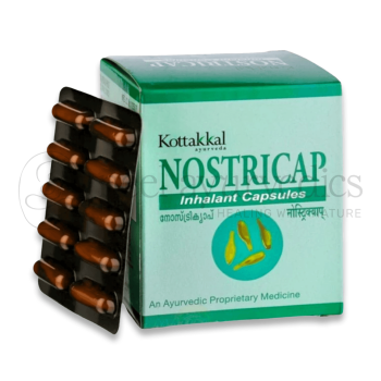 Kottakkal Arya Vaidya Sala Nostricap Inhalant Capsule - 100 Cap (Pack Of 2)