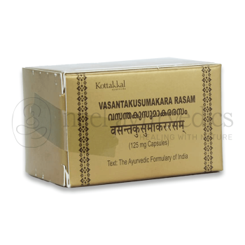 Kottakkal Arya Vaidya Sala Vasantakusumakararasam 125 mg Capsule - 10 Caps (Pack Of 2)