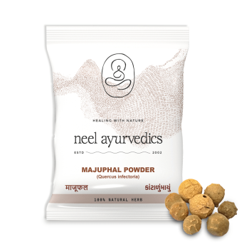 Neel Ayurvedics Katalu Mayu (Majuphal) Powder / Quercus infectoria Powder