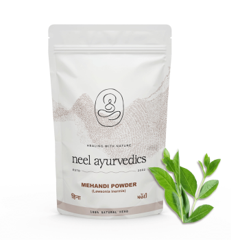 Neel Ayurvedics Mehandi Powder | Henna Powder | Hair Color | Smooth & Silky Hair