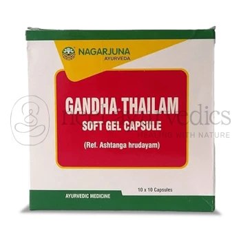 Nagarjuna Kerala Gandha Thailam Soft Gel Capsule - 100 Cap