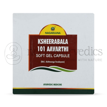Nagarjuna Kerala Ksheerabala Aavarthi 101 Capsules - 100 Caps