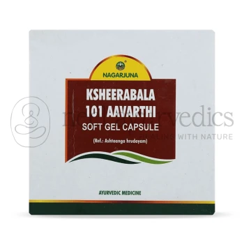 Nagarjuna Kerala Ksheerabala Aavarthi 101 Capsules - 100 Caps