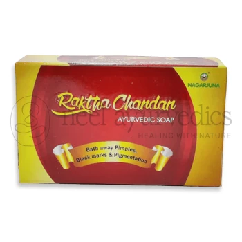 Nagarjuna Kerala Raktha Chandan Soap - 75 Gm (Pack of 6)