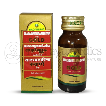 Nagarjuna Kerala Saaraswathaarishtam with gold - 25 Ml