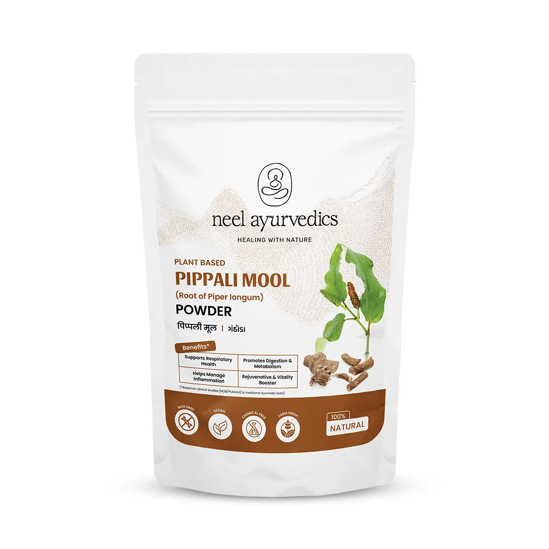 Neel-Ayurvedics-Pippali-Mool-Powder Neel Ayurvedics Pippalimool